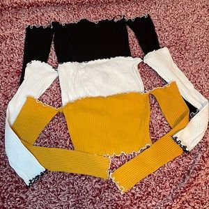 Off the Shoulder F21 Tops